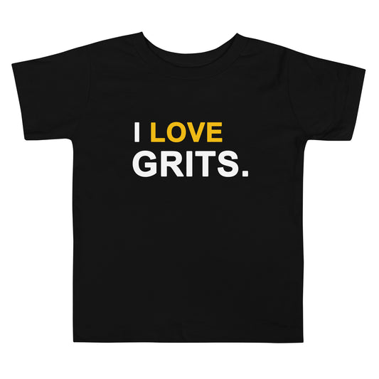 I Love Grits toddler tshirt