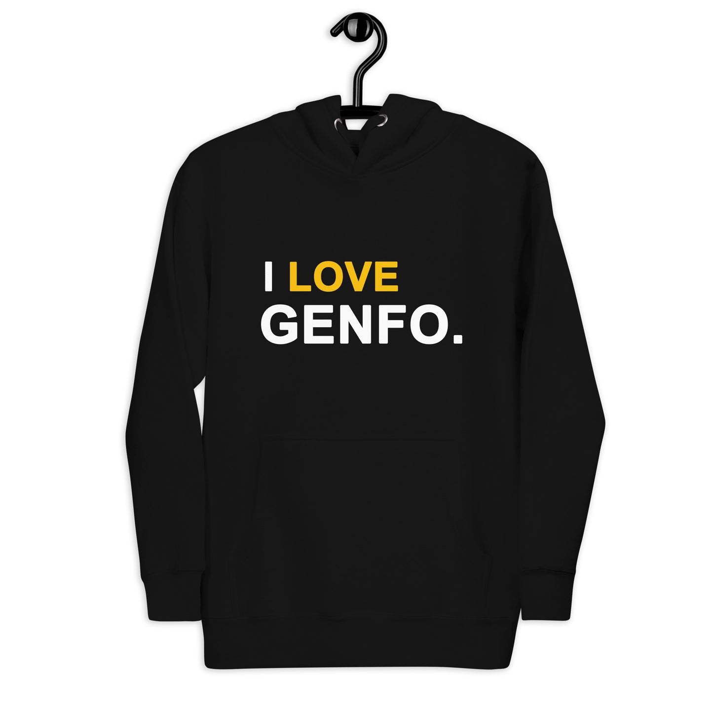 I Love Genfo Unisex Hoodie