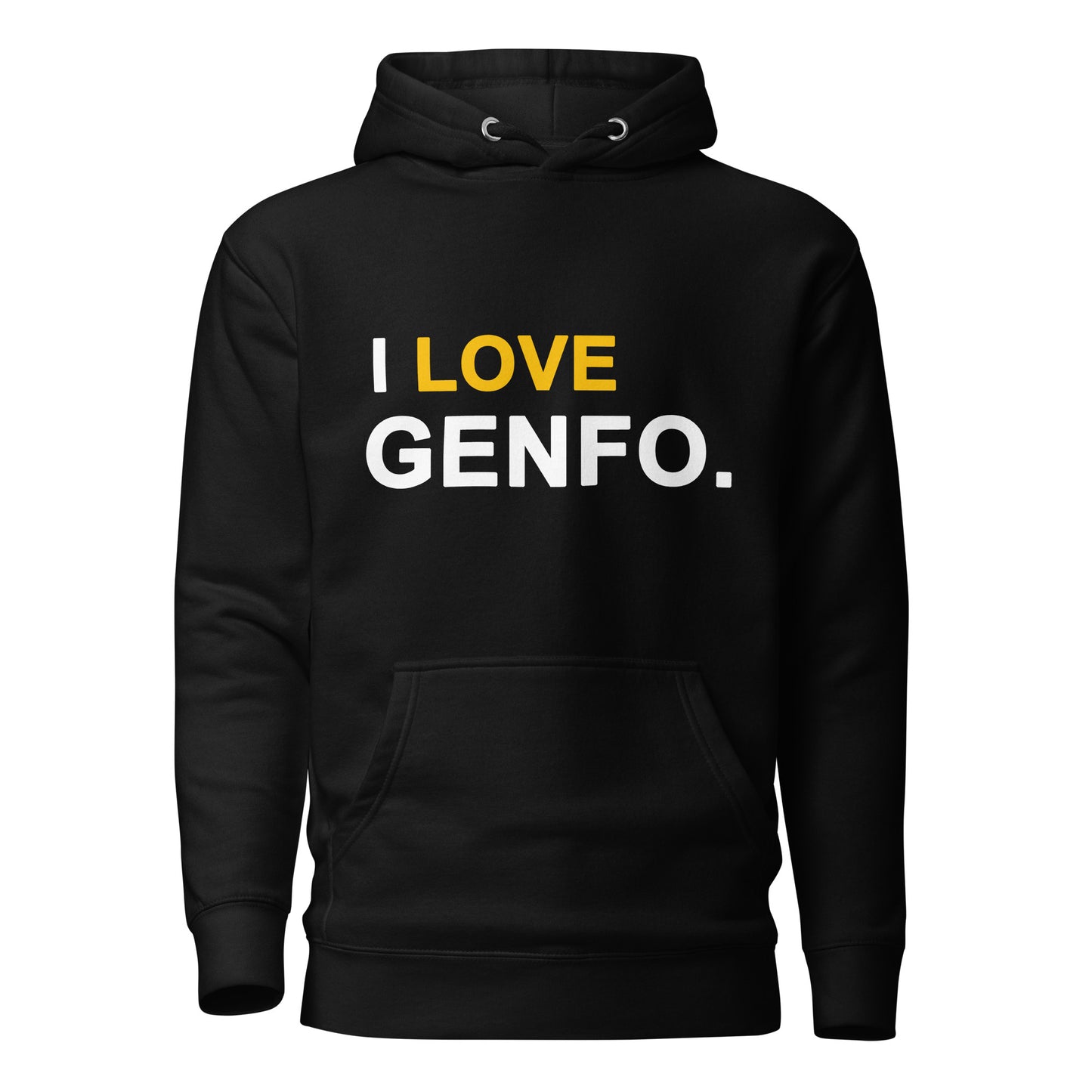 I Love Genfo Unisex Hoodie