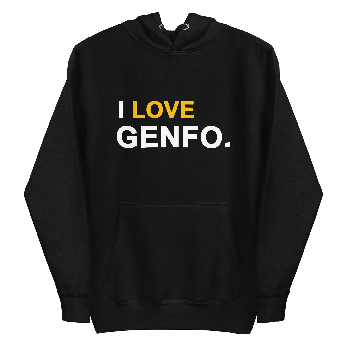 I Love Genfo Unisex Hoodie