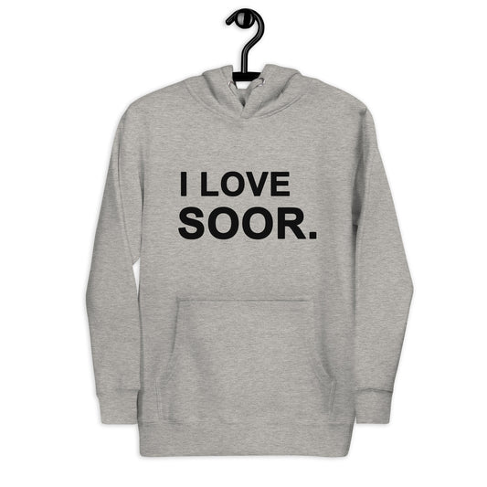 I Love Soor Unisex Hoodie