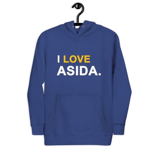 I Love Asida Unisex Hoodie