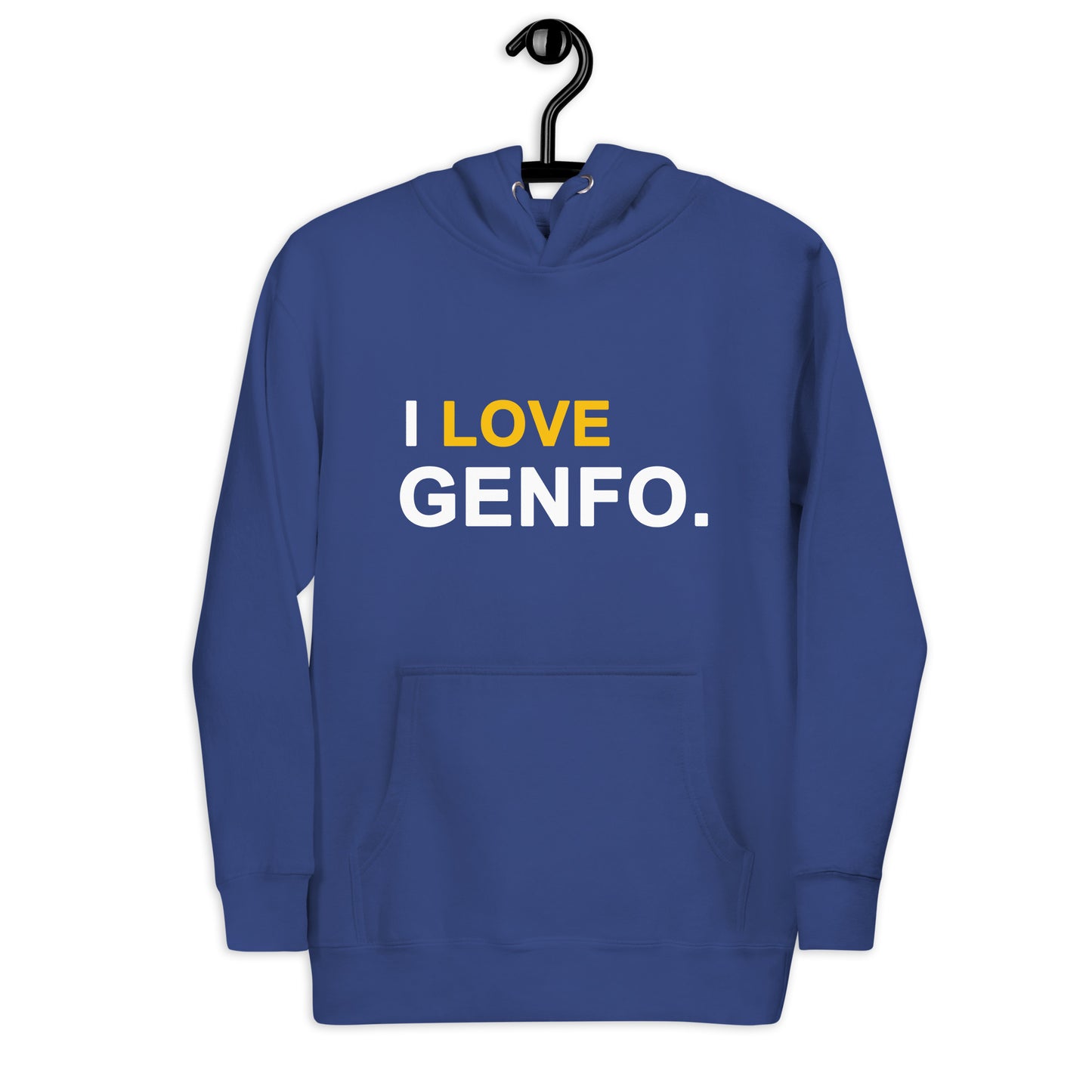 I Love Genfo Unisex Hoodie