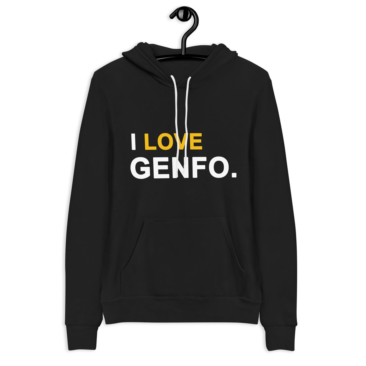 I Love Genfo Unisex Hoodie