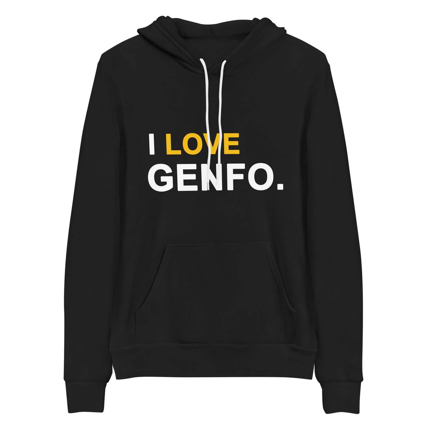 I Love Genfo Unisex Hoodie