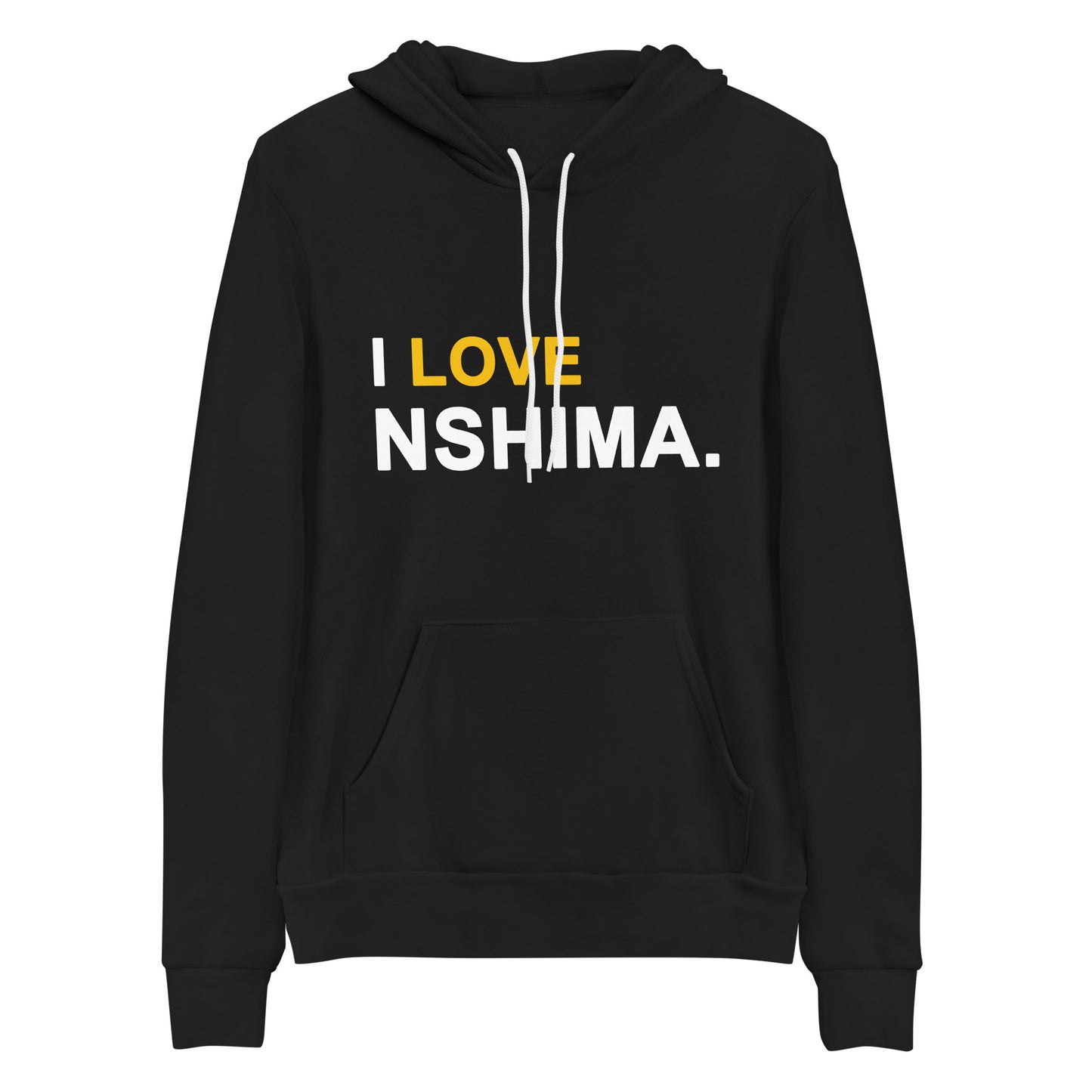 I Love Nshima Unisex hoodie