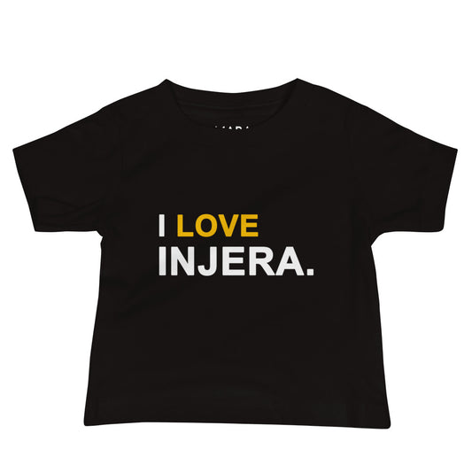 I Love Injera baby tshirt