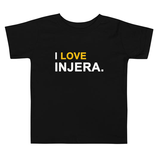 I Love Injera toddler tshirt