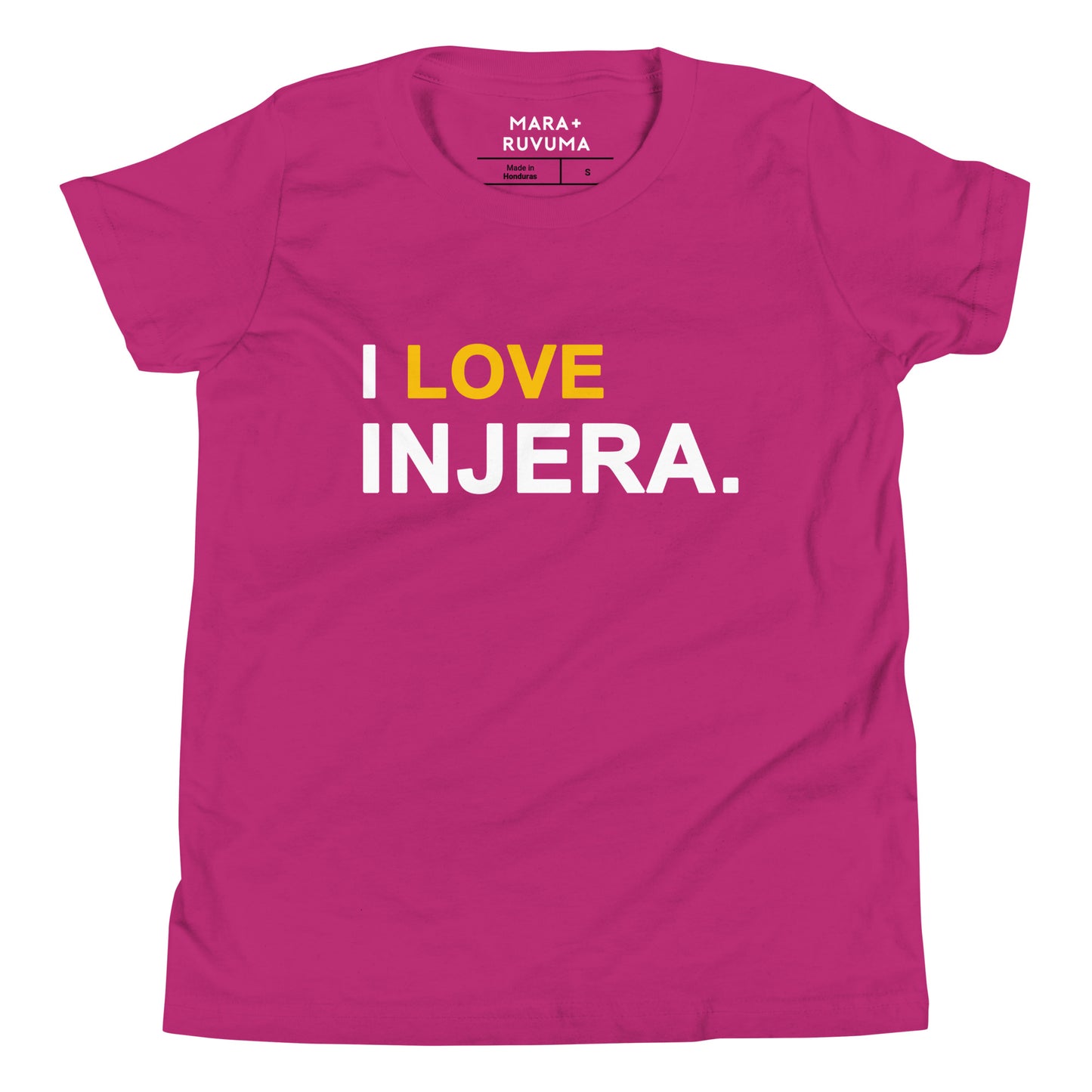 I Love Injera youth tshirt