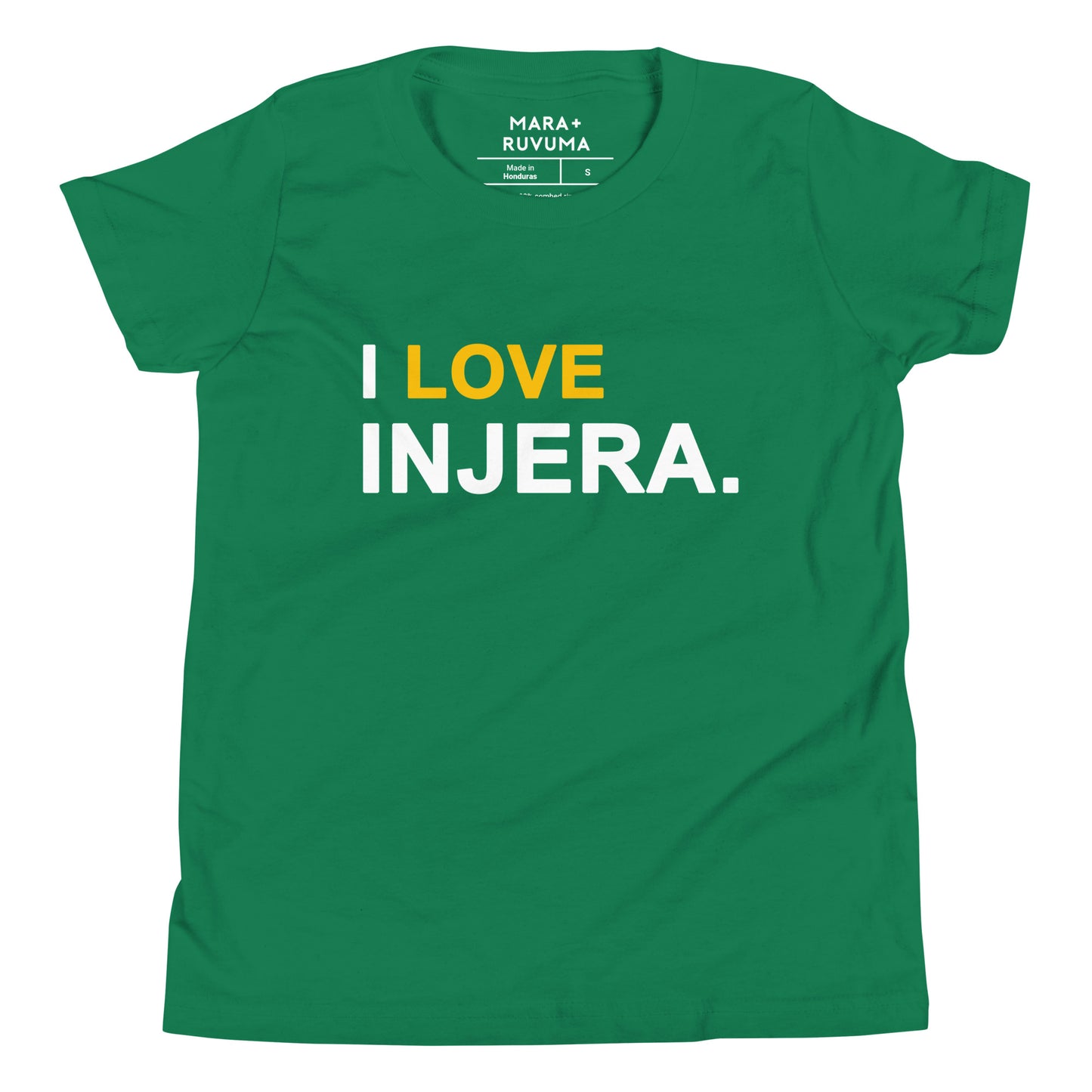 I Love Injera youth tshirt