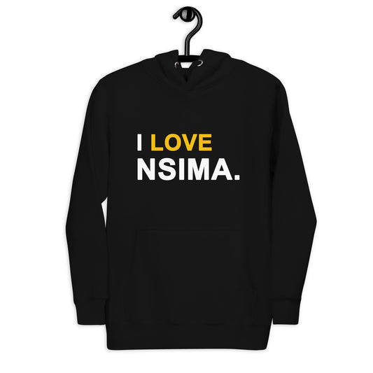 I Love Nsima Unisex Hoodie