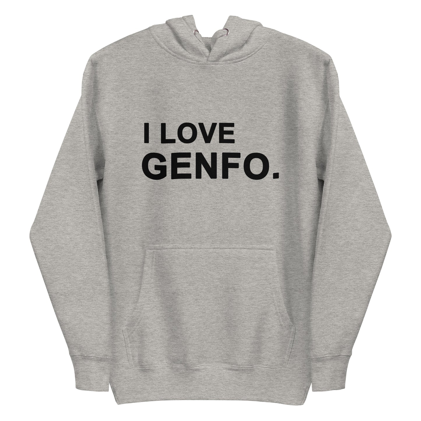 I Love Genfo Unisex Hoodie