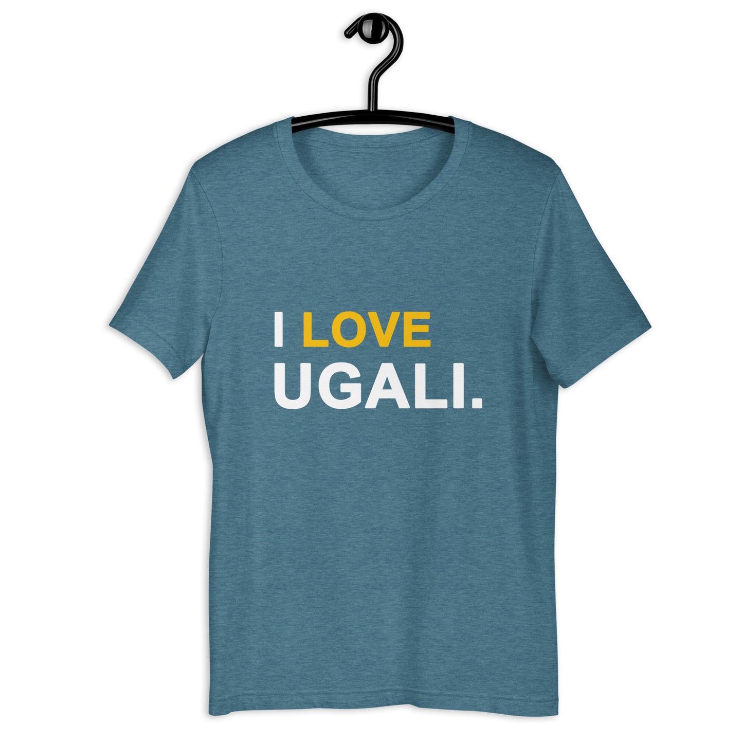 I Love Ugali Unisex t-shirt